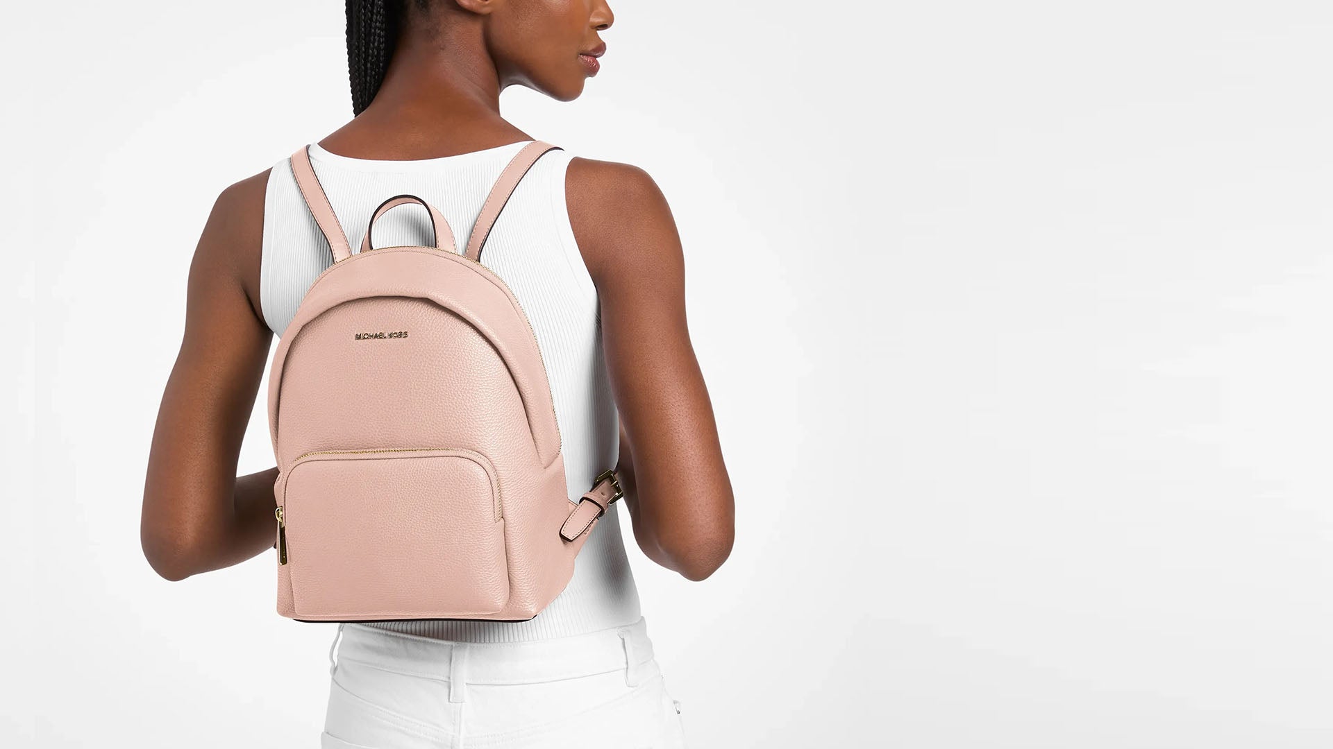 Michael Kors Roze rugzak Erin