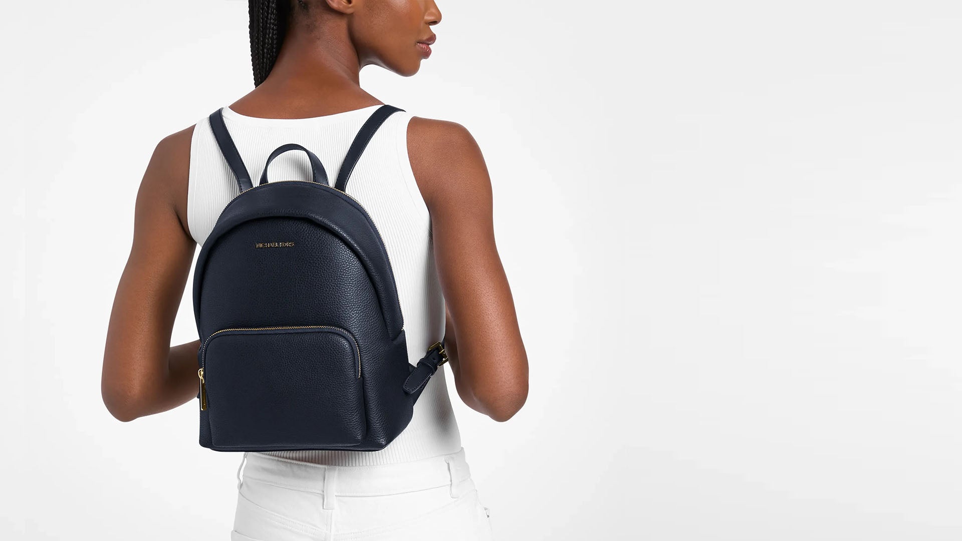 Michael Kors Blauwe rugzak Erin
